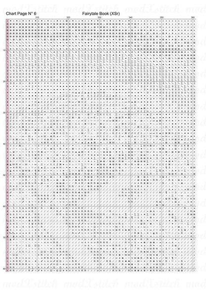 Fairytale Book cross stitch pattern A unique design to modXstitch, expertly created by Sam. Fairytale Book is a beauty and the beast cross stitch pattern that comes as a full coverage pattern with absolutely no back-stitching or pesky half-stitches.