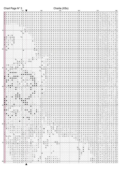 Charlie Chaplin patterns are expertly created by Sam