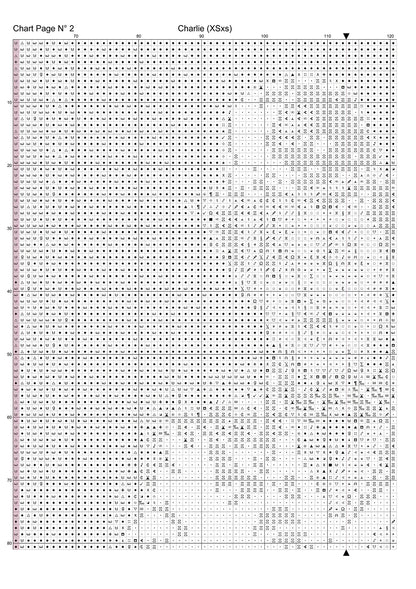 Charlie Chaplin patterns are expertly created by Sam