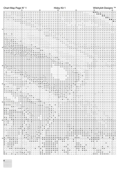 Hidey Kits 3   Charts Pack
