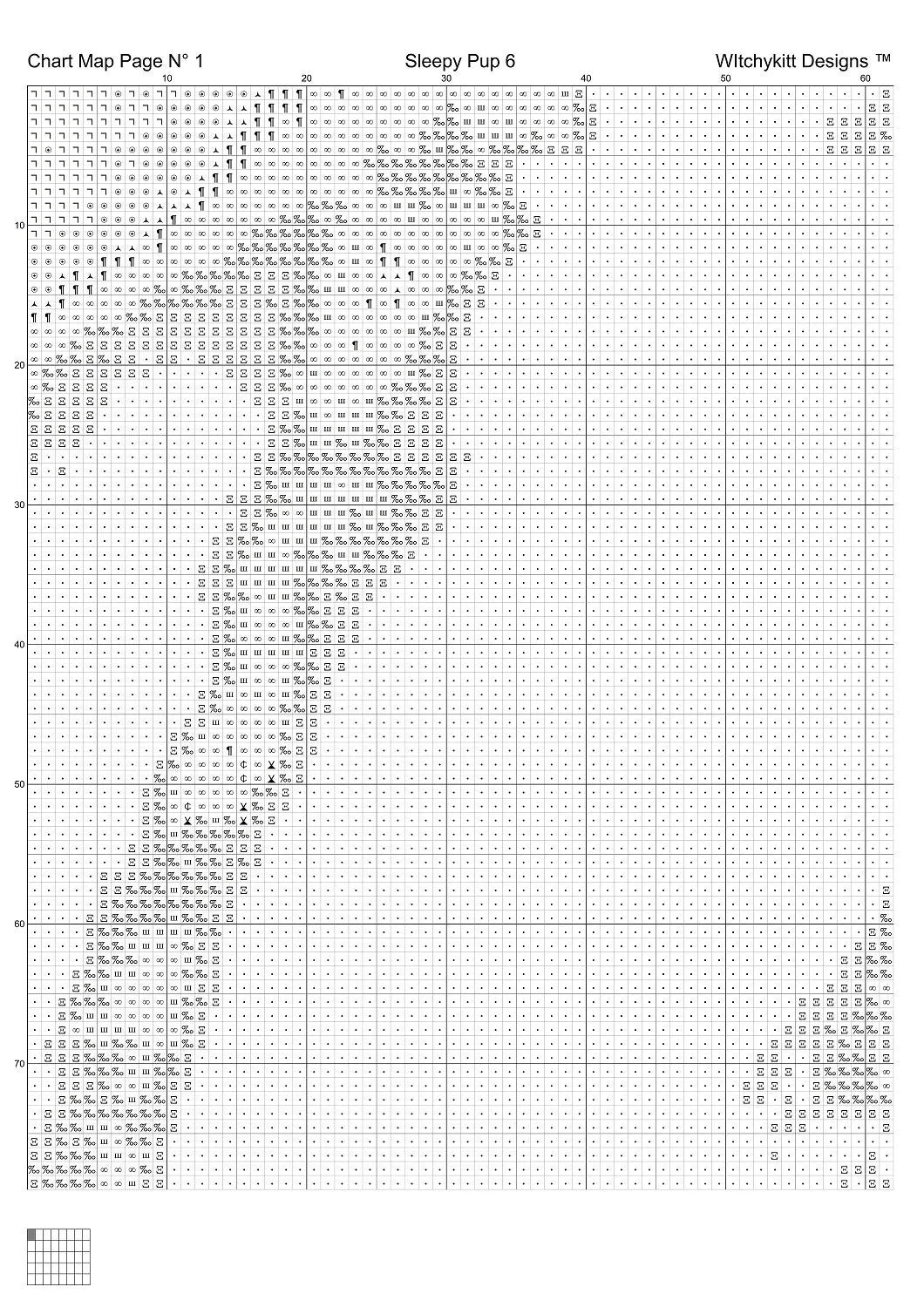 Sleepy Pups 2 - 3   Charts Pack