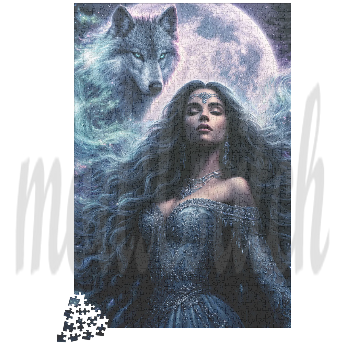 Spirit Guide - Wolf - Jigsaw Puzzle - 1014 pieces