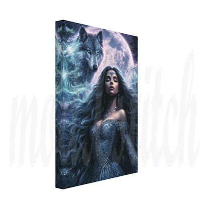 Spirit Guide - Wolf  - Canvas  Wall Art