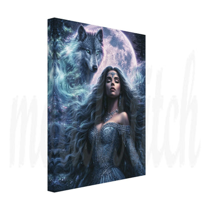 Spirit Guide - Wolf  - Canvas  Wall Art
