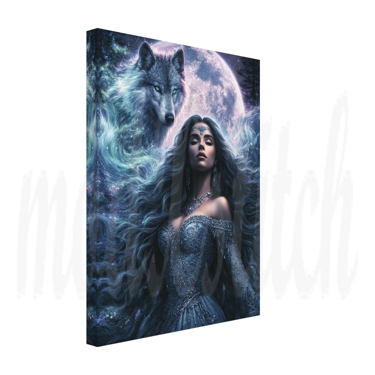 Spirit Guide - Wolf  - Canvas  Wall Art