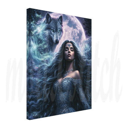 Spirit Guide - Wolf  - Canvas  Wall Art