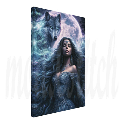 Spirit Guide - Wolf  - Canvas  Wall Art