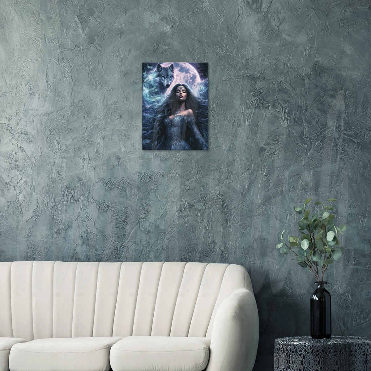 Spirit Guide - Wolf  - Canvas  Wall Art