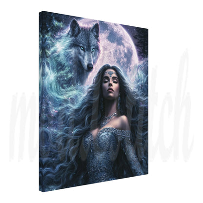 Spirit Guide - Wolf  - Canvas  Wall Art