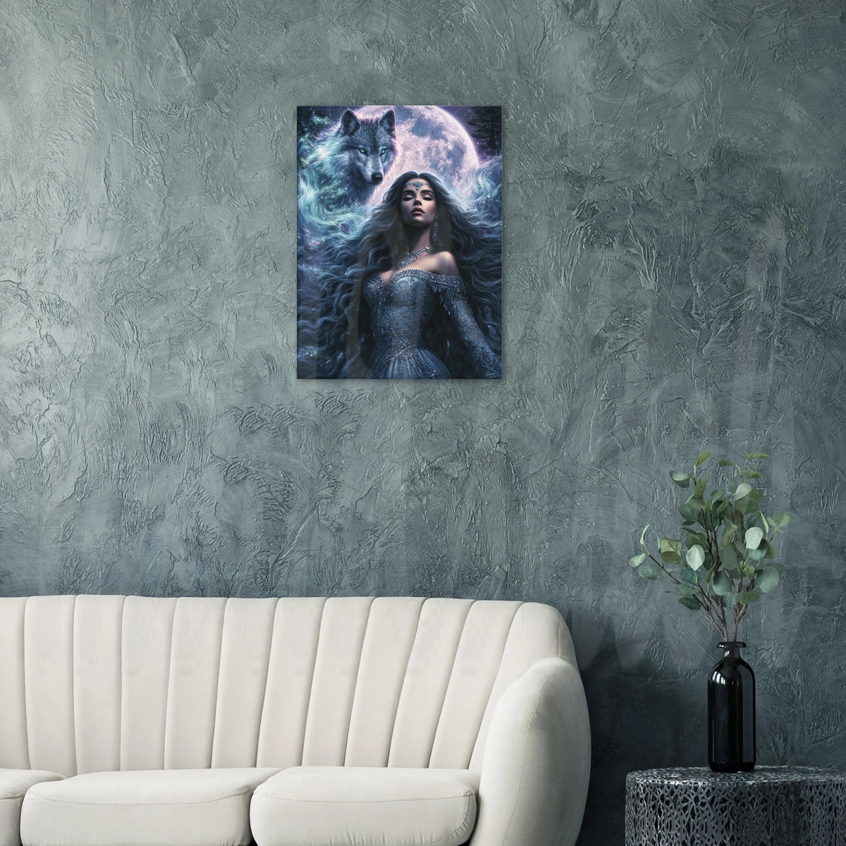 Spirit Guide - Wolf  - Canvas  Wall Art