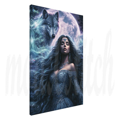 Spirit Guide - Wolf  - Canvas  Wall Art