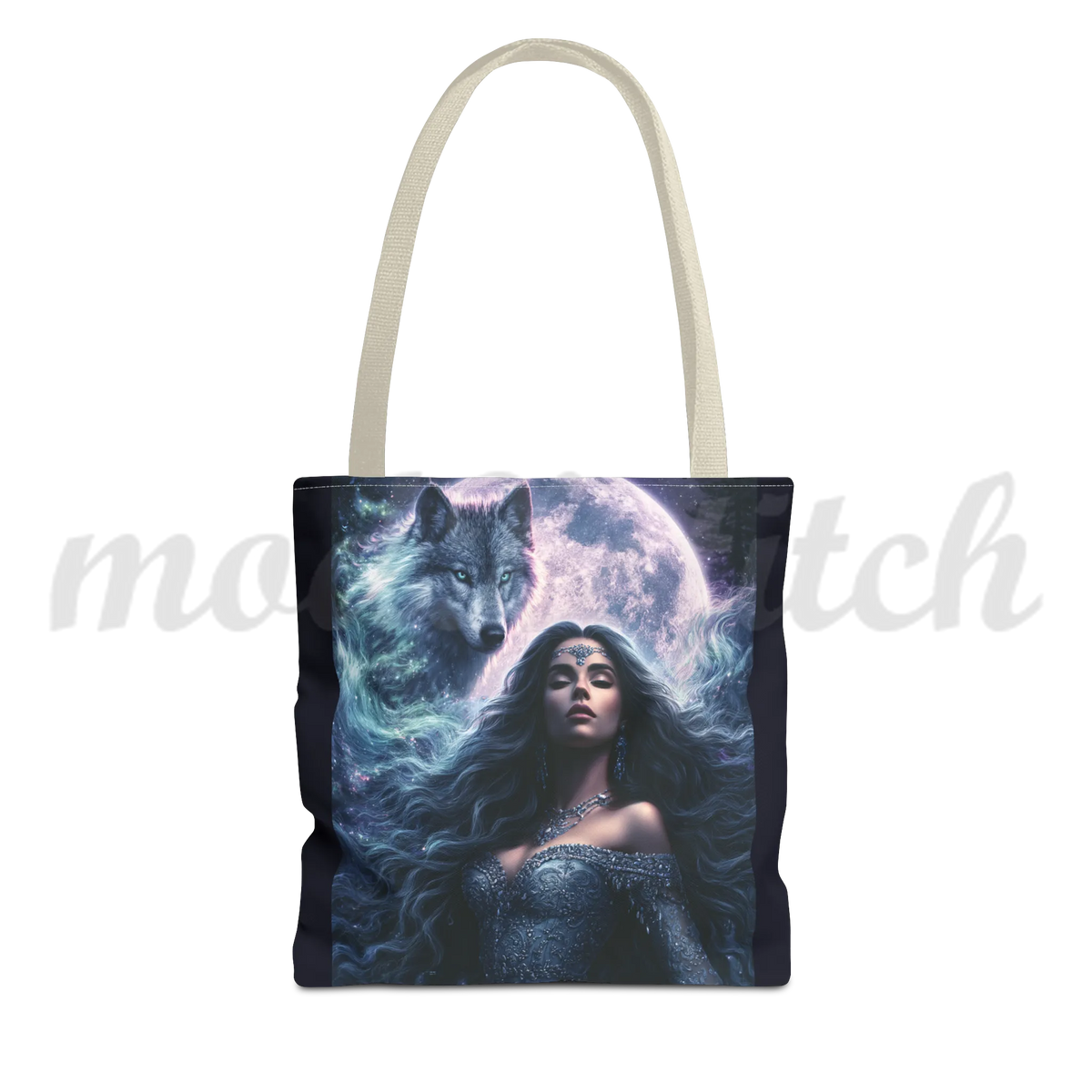 Spirit Guide - Wolf - Tote Bag
