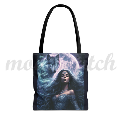Spirit Guide - Wolf - Tote Bag