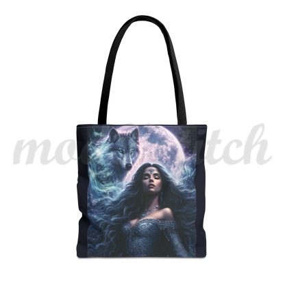 Spirit Guide - Wolf - Tote Bag