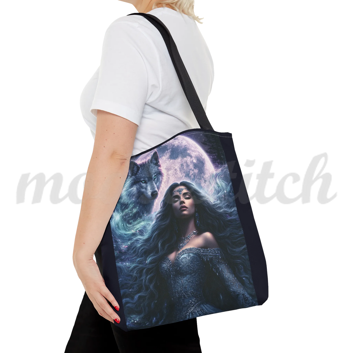 Spirit Guide - Wolf - Tote Bag