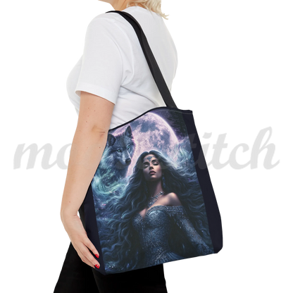 Spirit Guide - Wolf - Tote Bag