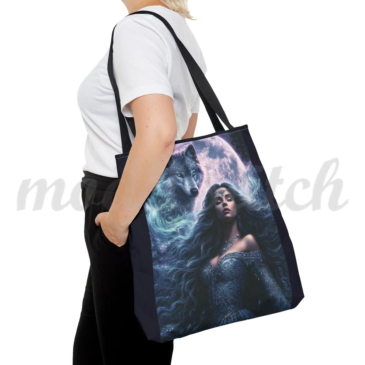 Spirit Guide - Wolf - Tote Bag