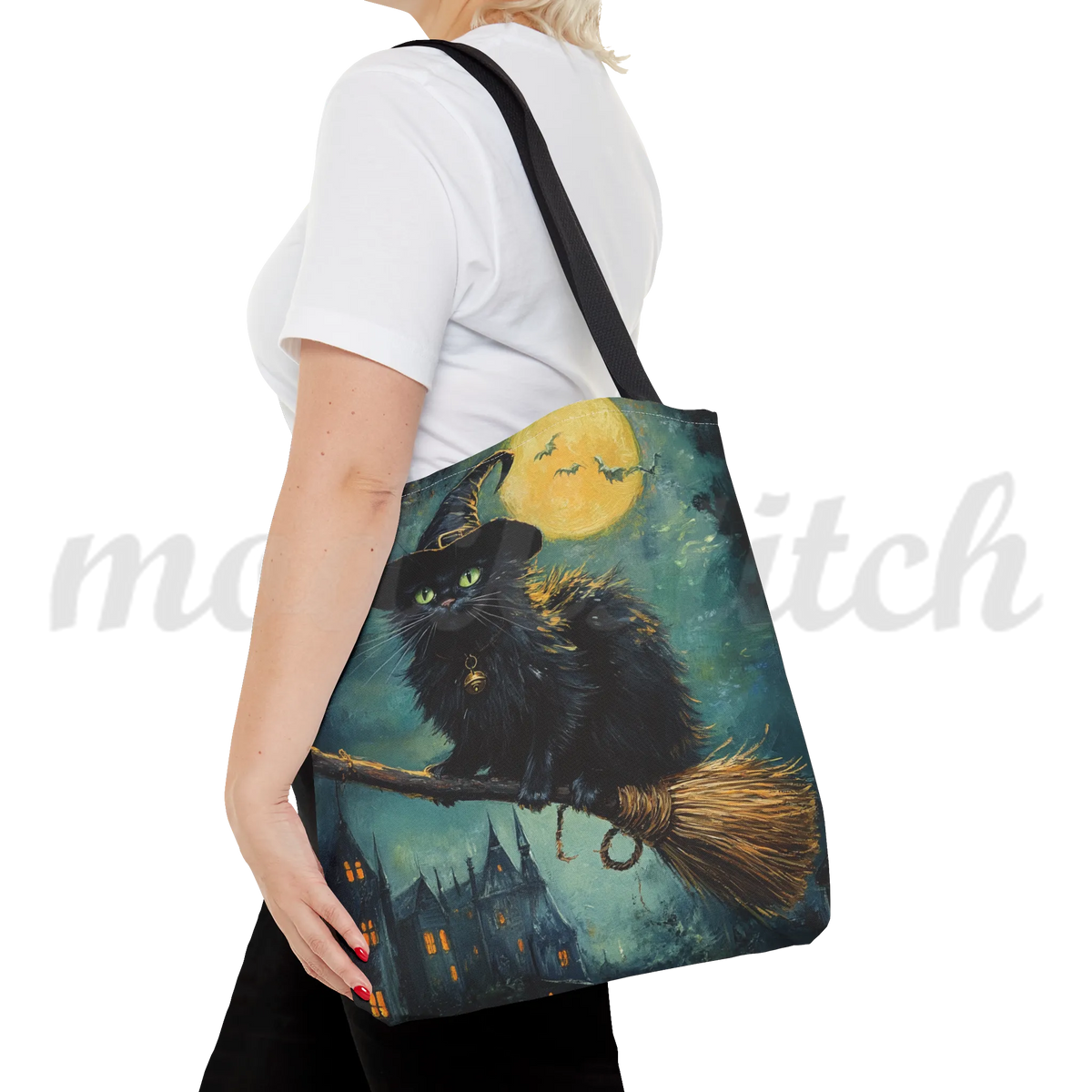 Witch's Cat - Tote Bag
