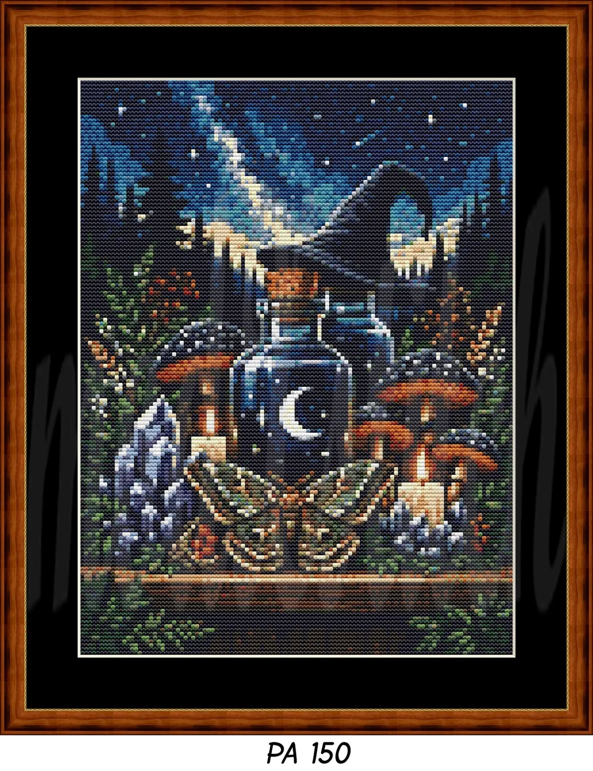 Witch's Shelf - Earth Cross Stitch Pattern | Modern Illustrative Series (150/250/350 Size Bundle)