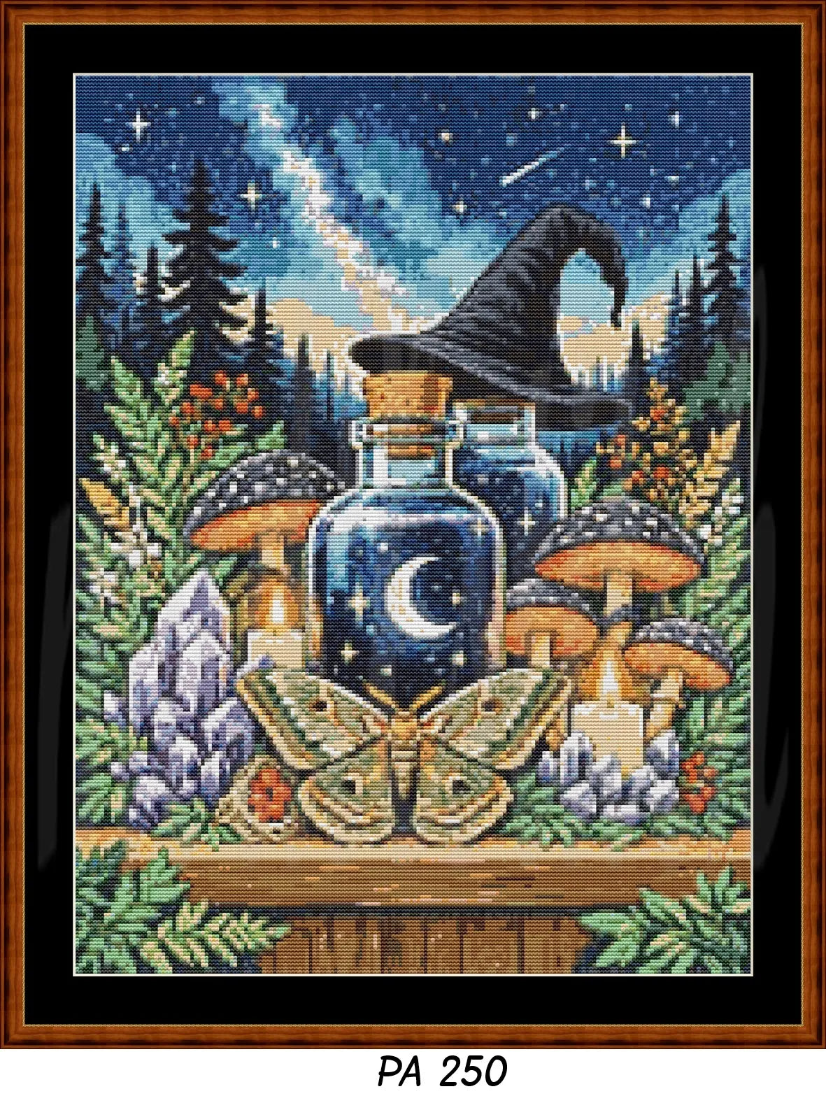 Witch's Shelf - Earth Cross Stitch Pattern | Modern Illustrative Series (150/250/350 Size Bundle)