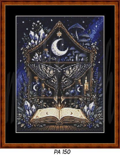 Witch's Shelf - Water Cross Stitch Pattern | Modern Illustrative Series (150/250/350 Size Bundle)