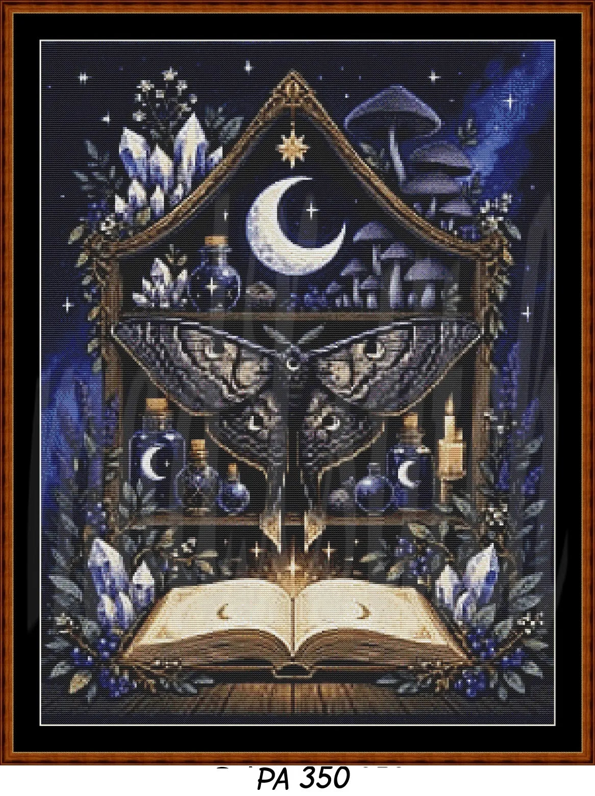 Witch's Shelf - Water Cross Stitch Pattern | Modern Illustrative Series (150/250/350 Size Bundle)