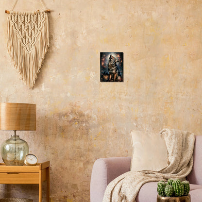 Wolf of Autumn - Canvas  Wall Art