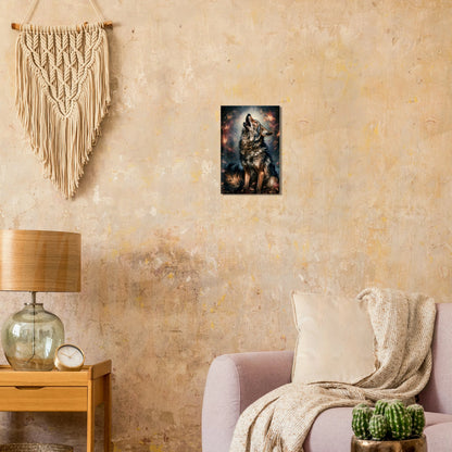 Wolf of Autumn - Canvas  Wall Art