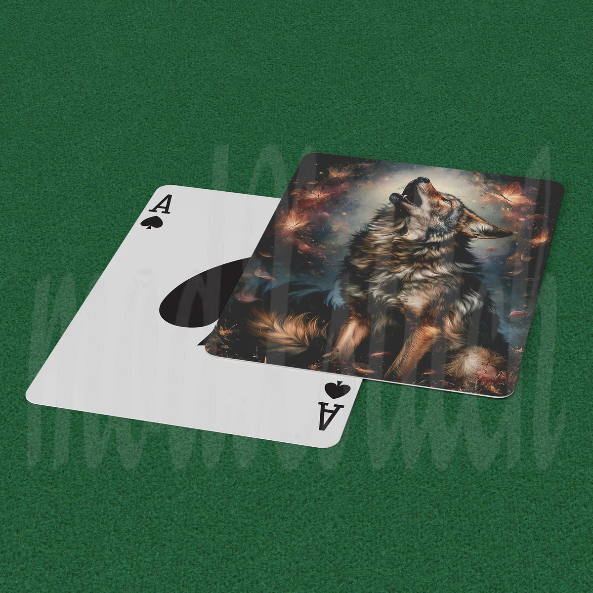 Wolf of Autumn - Deck of 54 Playing Cards