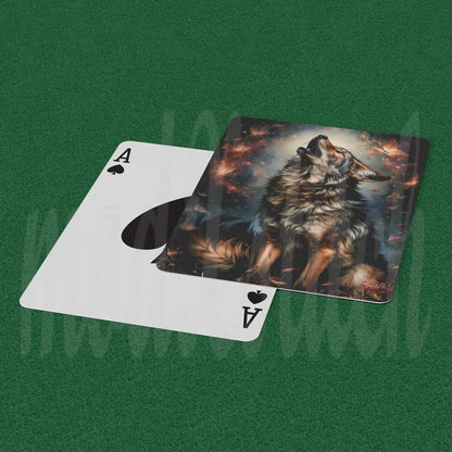 Wolf of Autumn - Deck of 54 Playing Cards