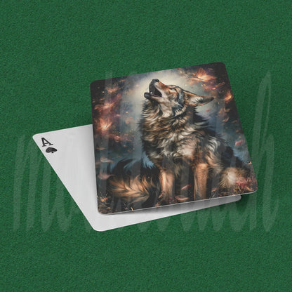 Wolf of Autumn - Deck of 54 Playing Cards