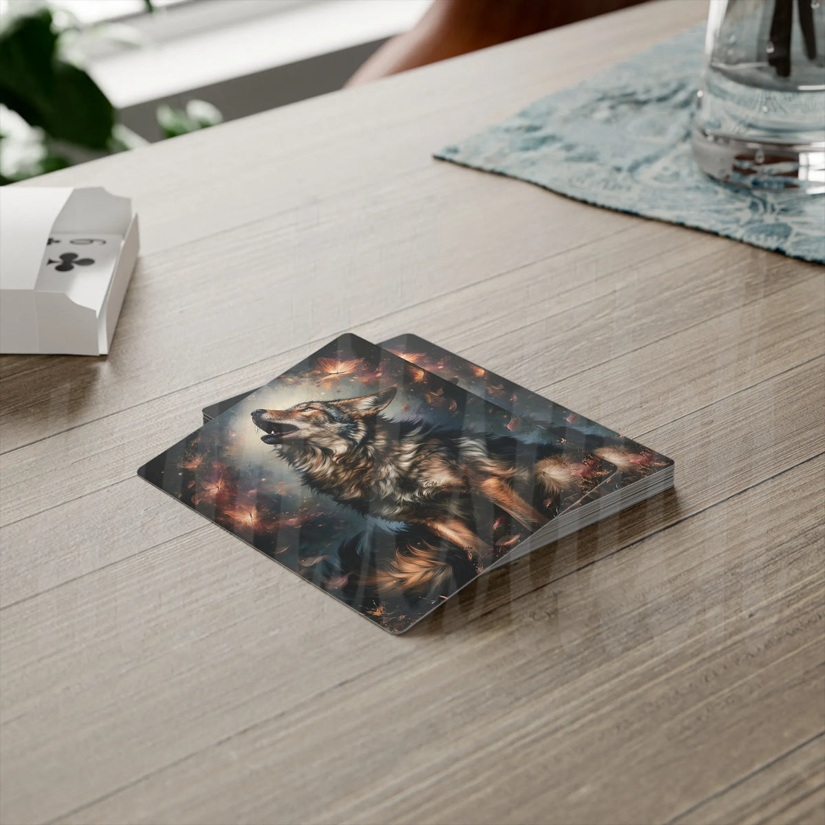 Wolf of Autumn - Deck of 54 Playing Cards
