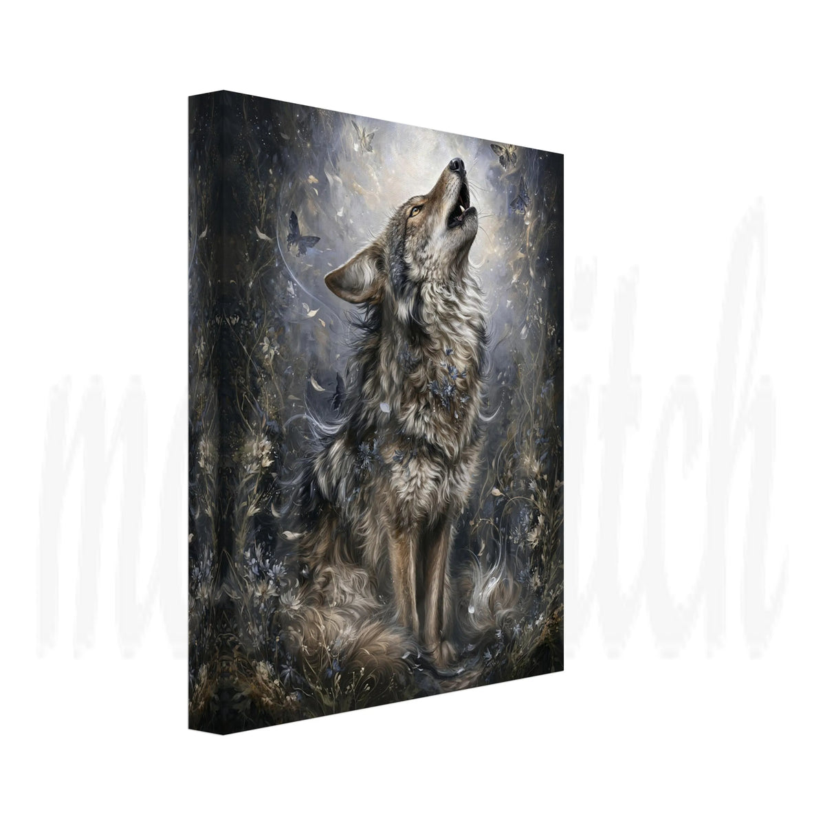 Wolf of Spring - Canvas  Wall Art