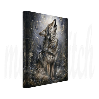 Wolf of Spring - Canvas  Wall Art