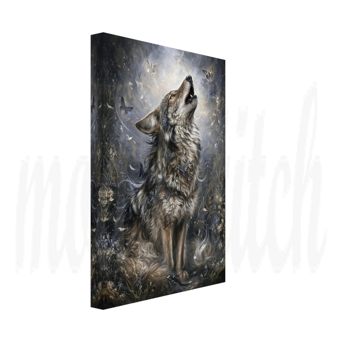 Wolf of Spring - Canvas  Wall Art