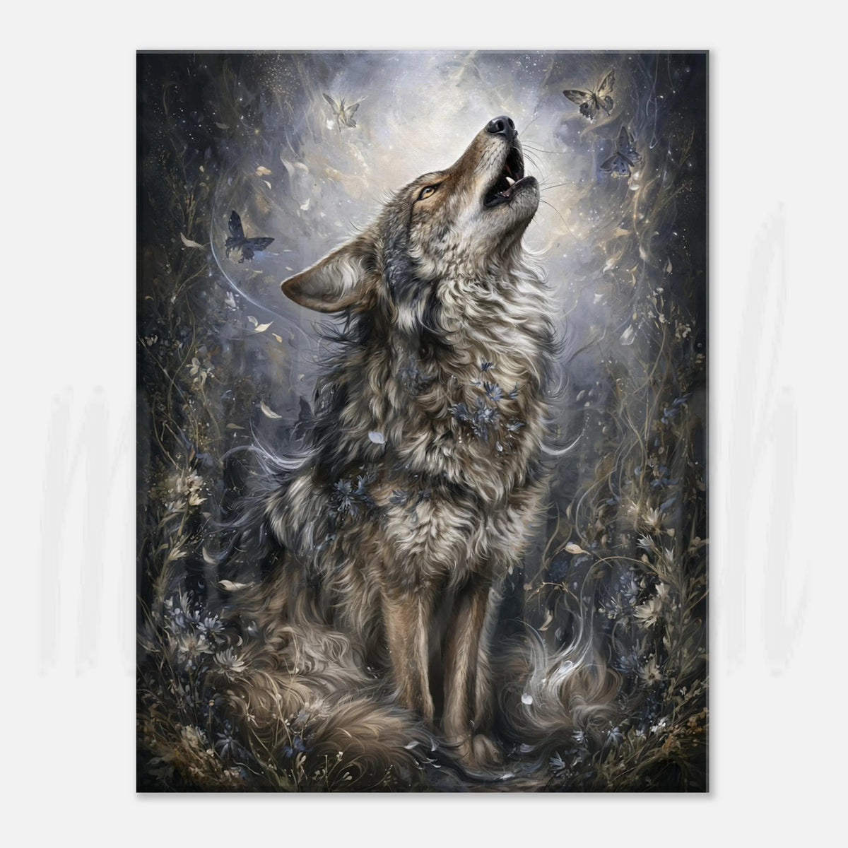 Wolf of Spring - Canvas  Wall Art