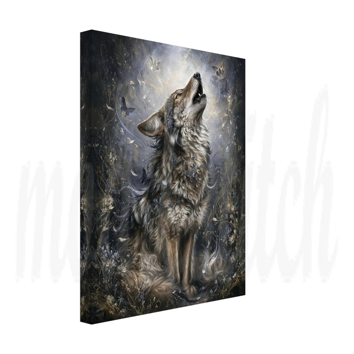 Wolf of Spring - Canvas  Wall Art