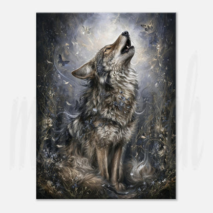 Wolf of Spring - Canvas  Wall Art