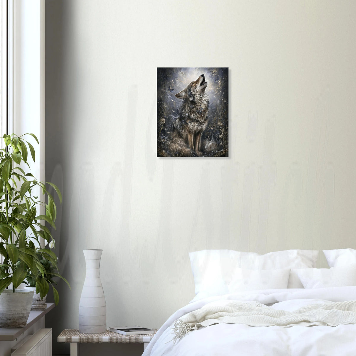 Wolf of Spring - Canvas  Wall Art
