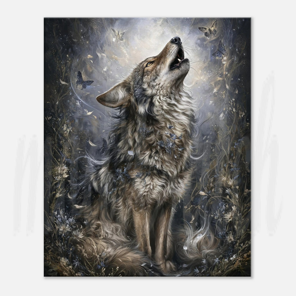 Wolf of Spring - Canvas  Wall Art