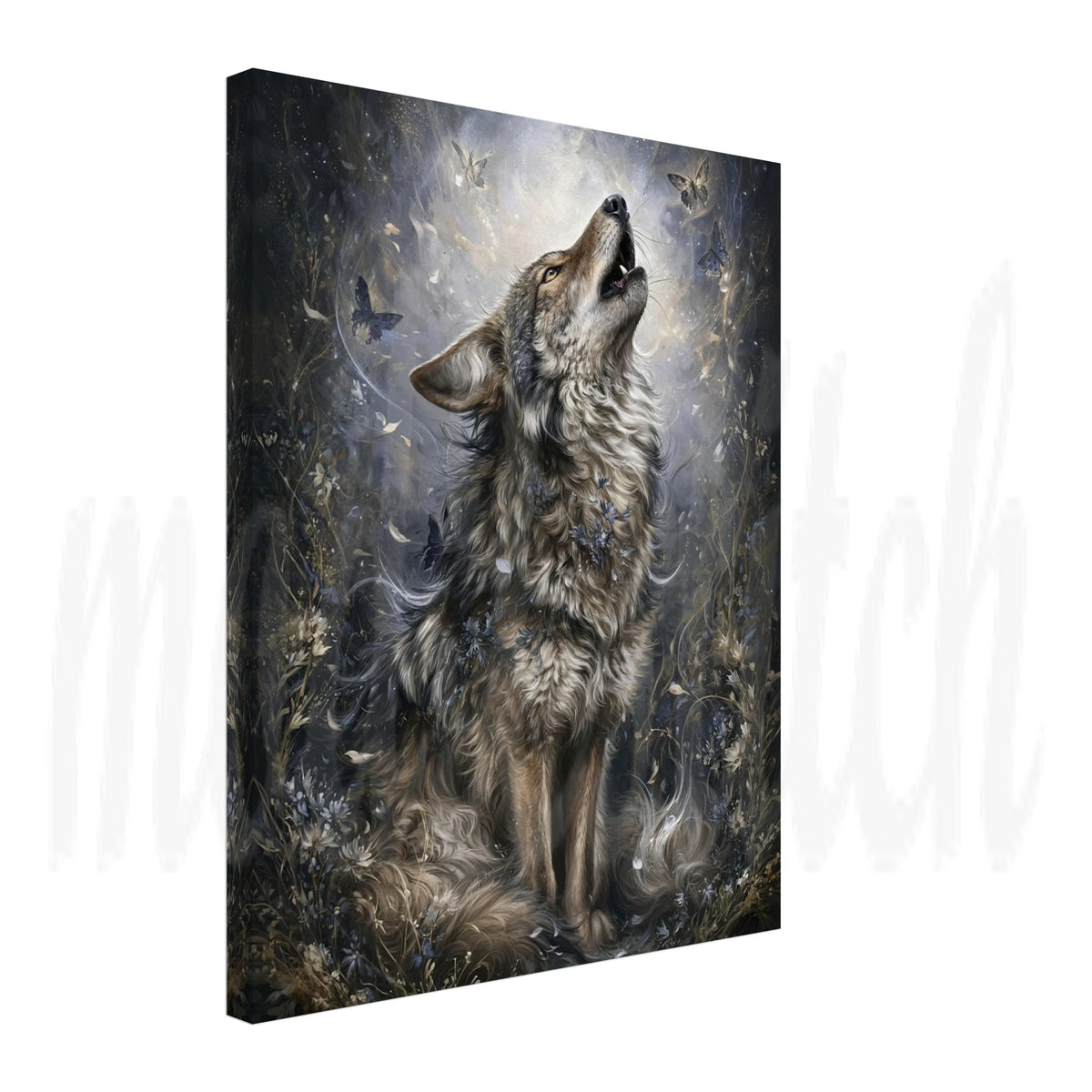 Wolf of Spring - Canvas  Wall Art