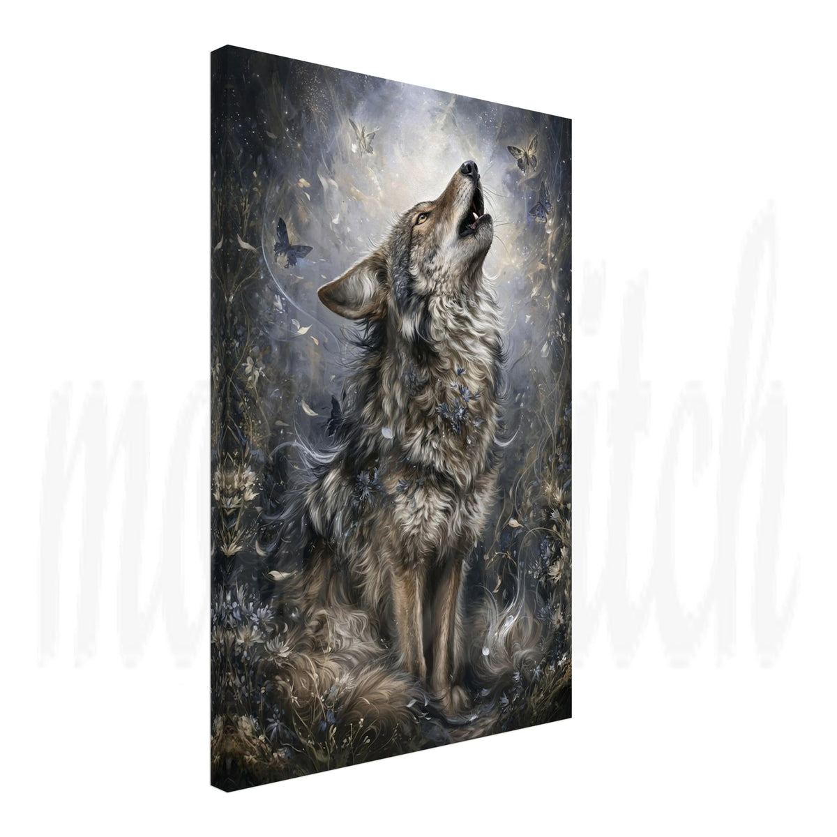 Wolf of Spring - Canvas  Wall Art