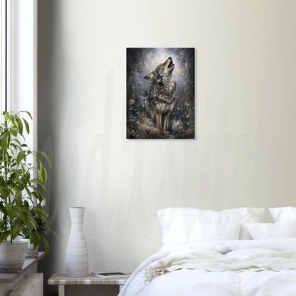 Wolf of Spring - Canvas  Wall Art