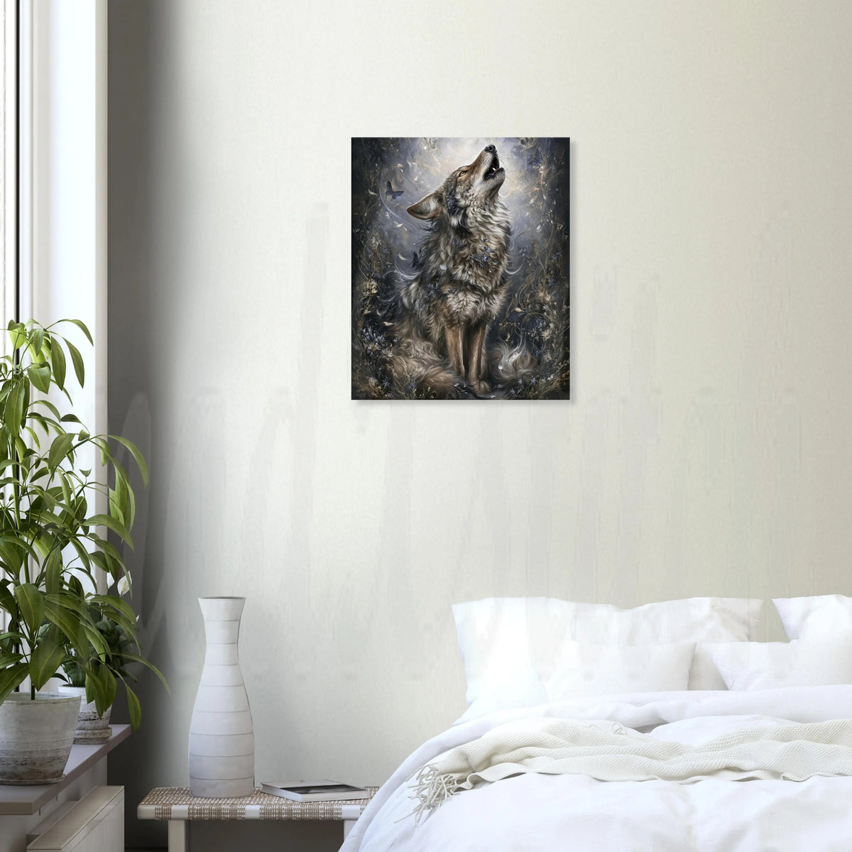 Wolf of Spring - Canvas  Wall Art