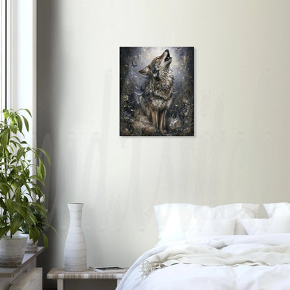 Wolf of Spring - Canvas  Wall Art