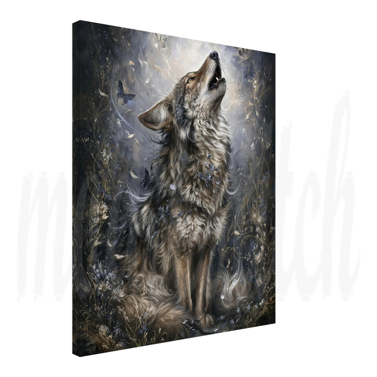 Wolf of Spring - Canvas  Wall Art