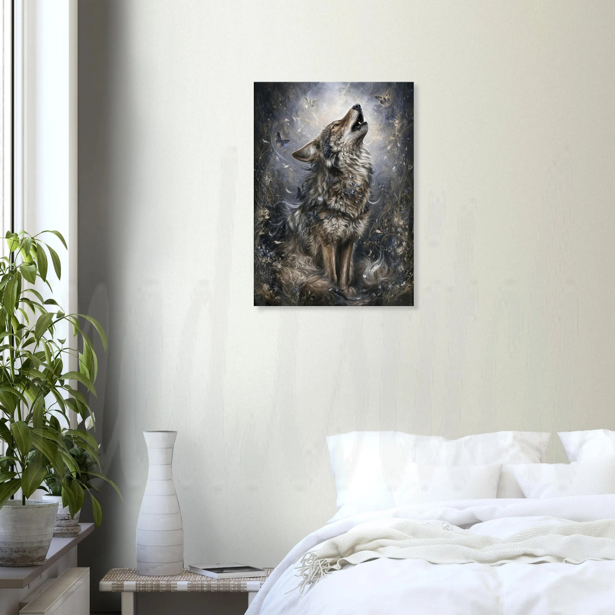 Wolf of Spring - Canvas  Wall Art