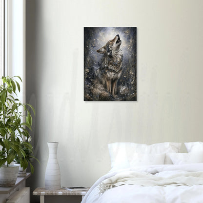 Wolf of Spring - Canvas  Wall Art