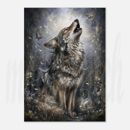 Wolf of Spring - Canvas  Wall Art