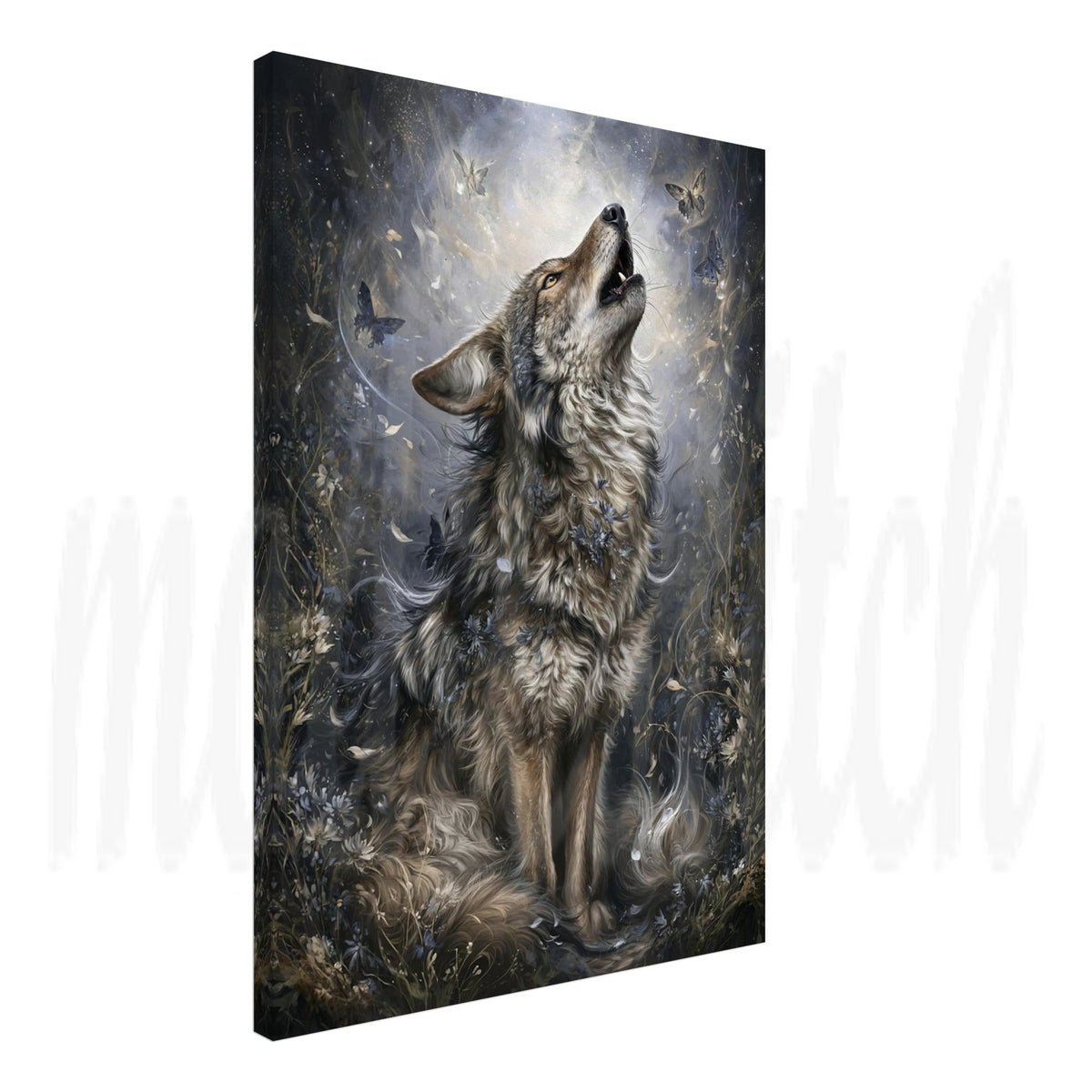 Wolf of Spring - Canvas  Wall Art